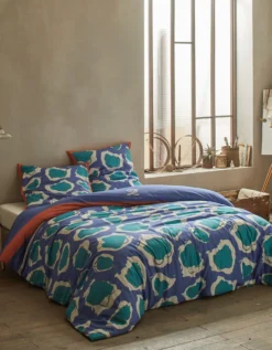 Linge De Lit Imprimé, Collection "Odette Lepeltier"