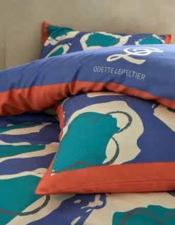 Linge De Lit Imprimé, Collection "Odette Lepeltier" -Maison Textiles Magasin 100003 C01 zoomx vue5