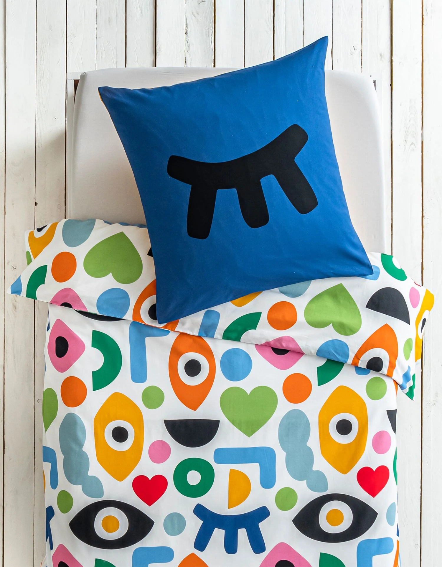 Linge De Lit Multico 1 Personne En Coton, Collection Enfant LEM 3 Linge De Lit Multico 1 Personne En Coton, Collection Enfant LEM – Image 3