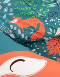 Linge De Lit Enfant Imprimé Champy En Coton Biologique, éco-responsable -Maison Textiles Magasin 100124 C01 zoomx vue7