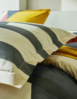 Linge De Lit Charli Coton à Motifs Géométriques 12 Linge De Lit Charli Coton à Motifs Géométriques -Maison Textiles Magasin 100131 C01 zoomx vue6