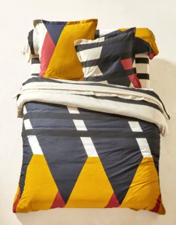 Linge De Lit Charli Coton à Motifs Géométriques 13 Linge De Lit Charli Coton à Motifs Géométriques -Maison Textiles Magasin 100131 C01 zoomx vue7