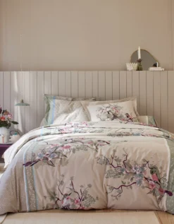 Linge De Lit Birdy En Coton Imprimé Oiseaux