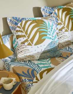 Linge De Lit Fossile En Coton Imprimé Végétal -Maison Textiles Magasin 100139 C01 zoomx vue6