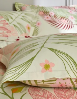 Linge De Lit Eglantine En Coton Imprimé Végétal -Maison Textiles Magasin 100140 C01 zoomx vue3