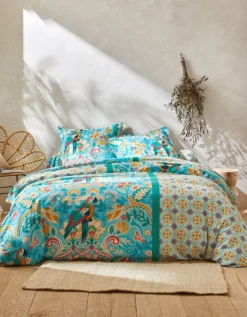 Linge De Lit Roméo Coton Imprimé Exotique