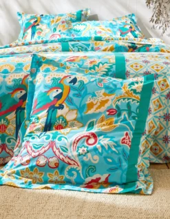 Linge De Lit Roméo Coton Imprimé Exotique 9 Linge De Lit Roméo Coton Imprimé Exotique -Maison Textiles Magasin 100147 C01 zoomx vue5