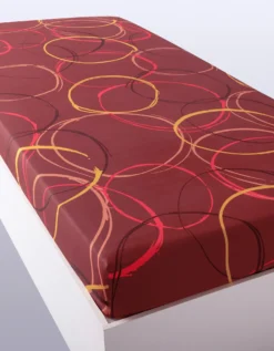 Linge De Lit Noémie Polycoton Imprimé Cercles -Maison Textiles Magasin 100186 C01 zoomx vue4