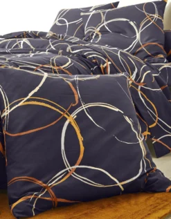 Linge De Lit Noémie En Polyester-coton Imprimé Cercles 9 Linge De Lit Noémie En Polyester-coton Imprimé Cercles -Maison Textiles Magasin 100187 C02 zoomx vue3