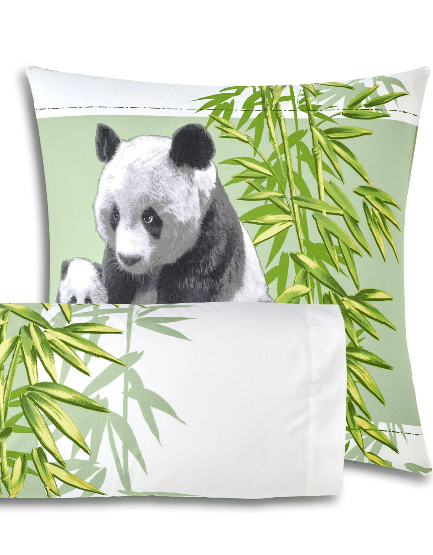 Linge De Lit Imprimé Pandas En Polycoton 3 Linge De Lit Imprimé Pandas En Polycoton – Image 3