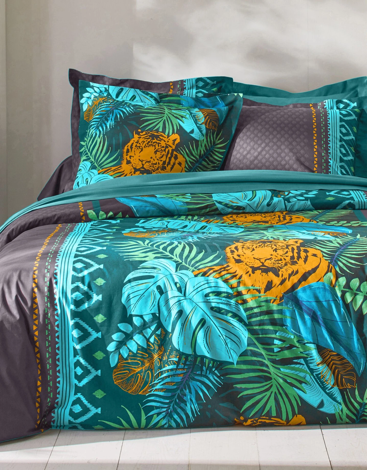 Linge De Lit Rajah - Coton 1 Linge De Lit Rajah - Coton