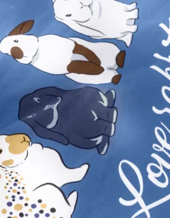 Linge De Lit Rabbit En Coton Imprimé Lapins -Maison Textiles Magasin 100541 C01 zoom detailRFP