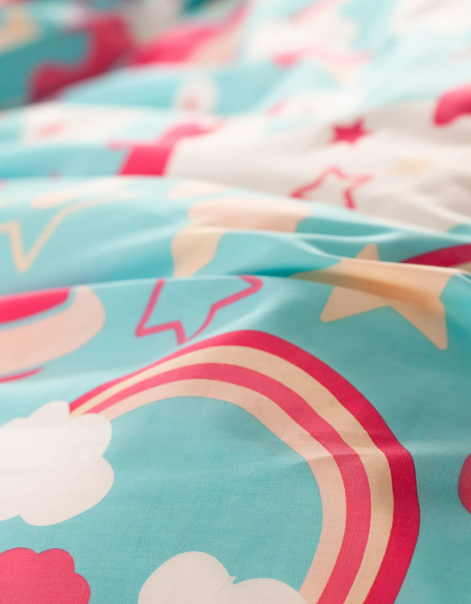 Linge De Lit Enfant à Motif Licorne En Coton Biologique, éco-responsable 5 Linge De Lit Enfant à Motif Licorne En Coton Biologique, éco-responsable – Image 5