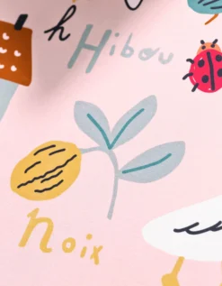 Linge De Lit Enfant à Motifs Abécédaire En Coton -Maison Textiles Magasin 100579 C01 zoom detailRFP