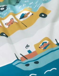 Linge De Lit Enfant Trafic Imprimé 1 Personne - Coton -Maison Textiles Magasin 100585 C01 zoomx vue5