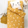 Linge De Lit Enfant Imprimé Lapinou 1 Personne - Coton Biologique