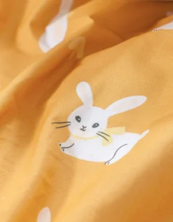 Linge De Lit Enfant Imprimé Lapinou 1 Personne - Coton Biologique 8 Linge De Lit Enfant Imprimé Lapinou 1 Personne - Coton Biologique -Maison Textiles Magasin 100589 C01 zoomx vue4
