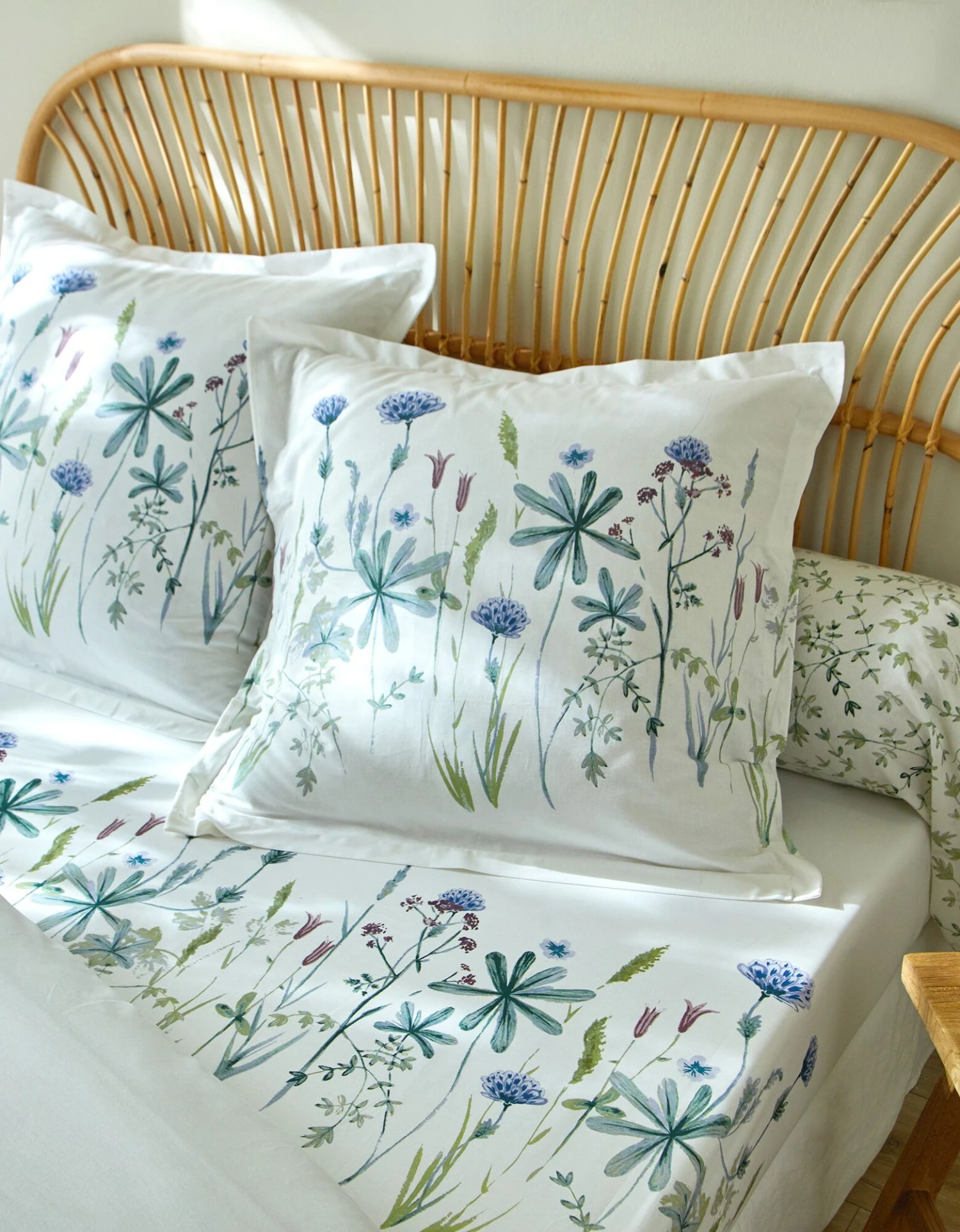 Linge De Lit Julie En Coton Imprimé Herbier 5 Linge De Lit Julie En Coton Imprimé Herbier – Image 5