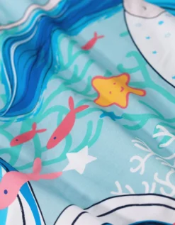 Linge De Lit Enfant à Motifs Sirènes Doris 1 Personne - Coton 12 Linge De Lit Enfant à Motifs Sirènes Doris 1 Personne - Coton -Maison Textiles Magasin 100620 C01 zoomx vue5