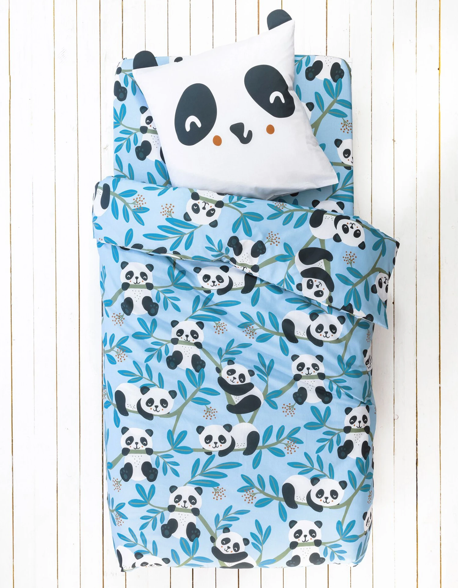 Linge De Lit Enfant Tao à Motifs Panda En Coton Biologique 7 Linge De Lit Enfant Tao à Motifs Panda En Coton Biologique – Image 7