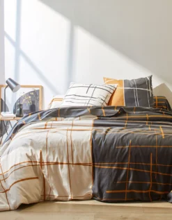 Linge De Lit Hoshi Coton Imprimé Graphique