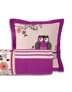 Linge De Lit Chouette Coton 10 Linge De Lit Chouette Coton -Maison Textiles Magasin 100670 01 4