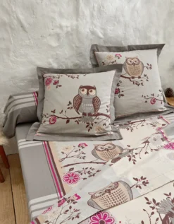 Linge De Lit Chouette Flanelle 11 Linge De Lit Chouette Flanelle -Maison Textiles Magasin 100671 C00 zoomx vue5