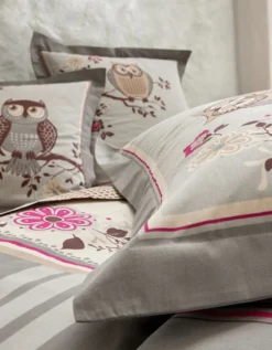 Linge De Lit Chouette Flanelle 12 Linge De Lit Chouette Flanelle -Maison Textiles Magasin 100671 C00 zoomx vue6