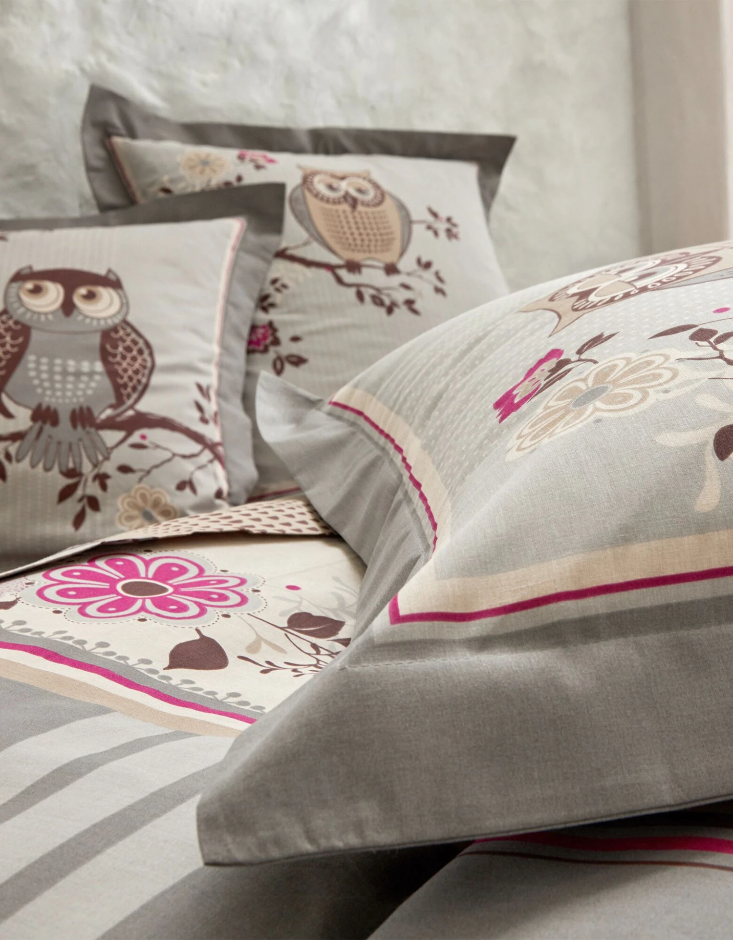 Linge De Lit Chouette Flanelle 6 Linge De Lit Chouette Flanelle – Image 6