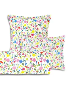 Linge De Lit Aquarelle Coton Imprimé Fleuri -Maison Textiles Magasin 100698 C01 zoomx vue4