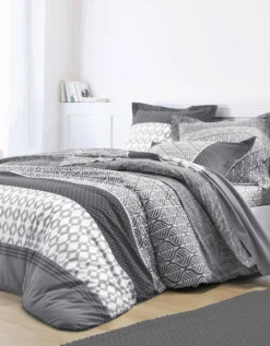 Linge De Lit Tommy Imprimé Géométrique - Coton