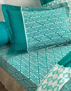 Linge De Lit Tommy Imprimé Géométrique - Coton 12 Linge De Lit Tommy Imprimé Géométrique - Coton -Maison Textiles Magasin 100769 C03 zoomx vue6