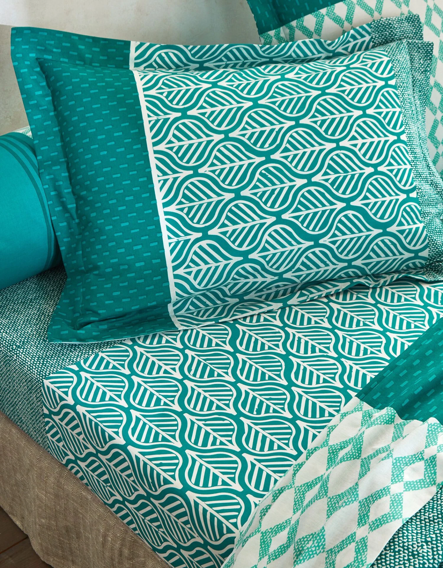 Linge De Lit Tommy Imprimé Géométrique - Coton 6 Linge De Lit Tommy Imprimé Géométrique - Coton – Image 6