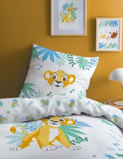 Parure De Lit Enfant Simba Le Roi Lion® - Coton