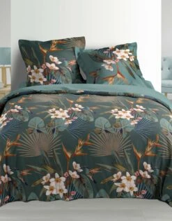 Parure De Lit Hibiscus - Percale Coton