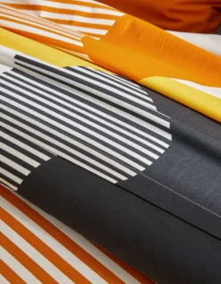 Linge De Lit Nico En Coton Imprimé Rayures Style Graphique -Maison Textiles Magasin 100842 C00 zoomx vue5