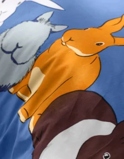 Linge De Lit Enfant Rabbit Imprimé Animaux 1 Personne - Coton -Maison Textiles Magasin 100904 C01 zoomx vue6