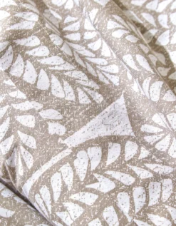 Linge De Lit Sophia Imprimé Feuillage Bicolore - Coton -Maison Textiles Magasin 100907 C01 zoom detailRFP