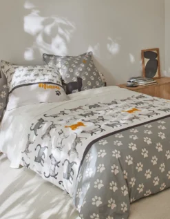 Linge De Lit Robby Imprimé Chats - Coton