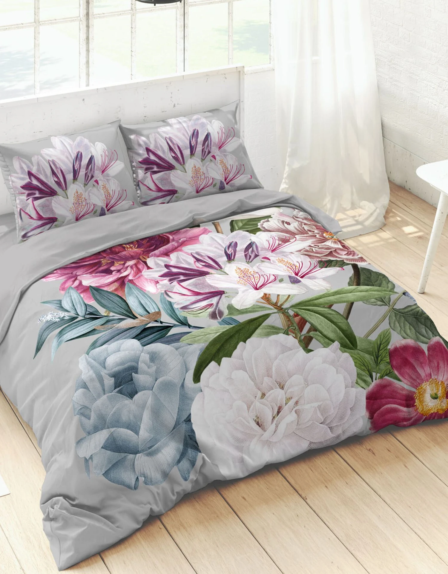 Linge De Lit Aquarelle Coton 1 Linge De Lit Aquarelle Coton