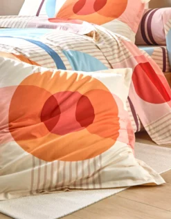 Linge De Lit Move Imprimé Géométrique Multicolore - Coton 10 Linge De Lit Move Imprimé Géométrique Multicolore - Coton -Maison Textiles Magasin 100916 C01 zoomx vue4