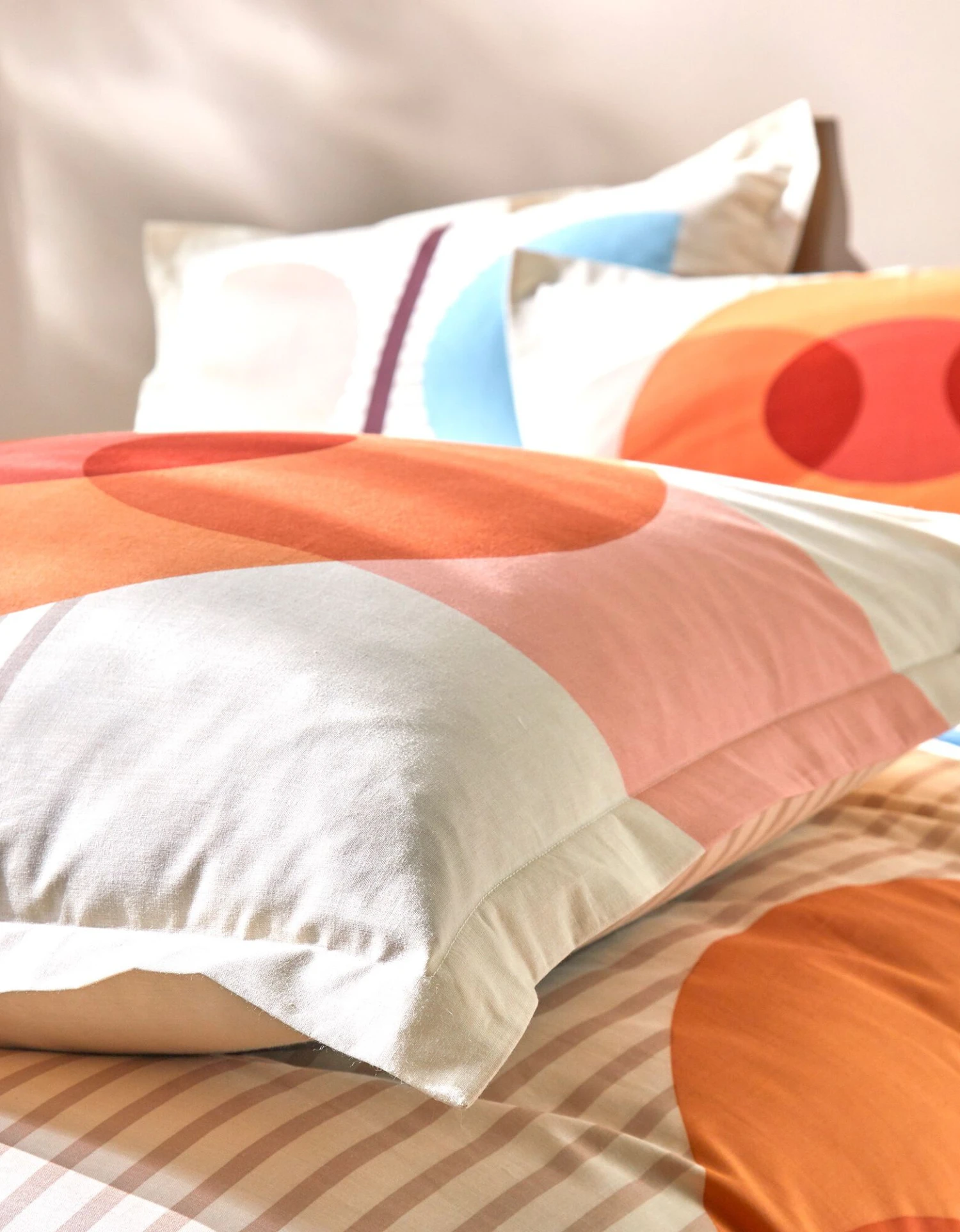 Linge De Lit Move Imprimé Géométrique Multicolore - Coton 6 Linge De Lit Move Imprimé Géométrique Multicolore - Coton – Image 6