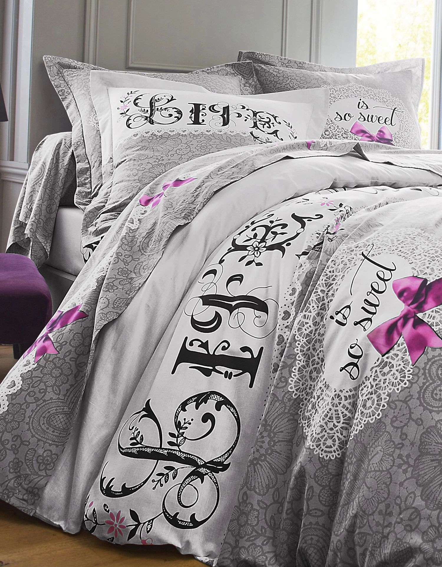 Linge De Lit Clothilde - Coton 1 Linge De Lit Clothilde - Coton