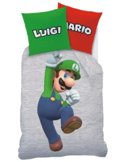 Parure De Lit Enfant Mario / Luigi Revers® - Coton -Maison Textiles Magasin 100919 C01 zoomx vue3