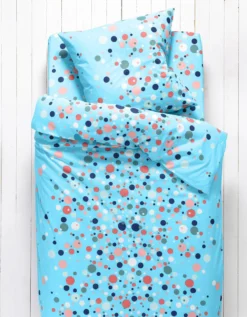 Linge De Lit Enfant Pétillant - Coton Imprimé Bulles Multicolores -Maison Textiles Magasin 100929 C02 zoomx vue3