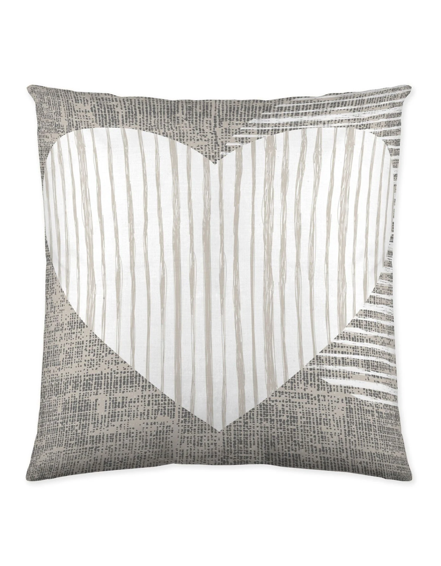 Linge De Lit Coeurs Coton 3 Linge De Lit Coeurs Coton – Image 3