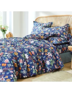 Linge De Lit Kelly En Coton Imprimé Floral