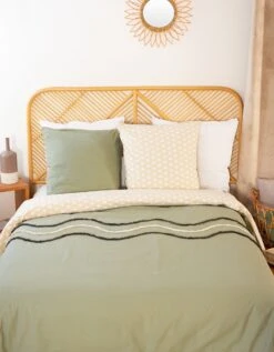 Parure De Lit Coton Tufté Reliéfé