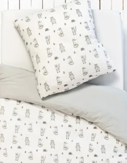 Parure De Lit Enfant Forêt - Gaze De Coton -Maison Textiles Magasin 100976 C01 zoomx vue4