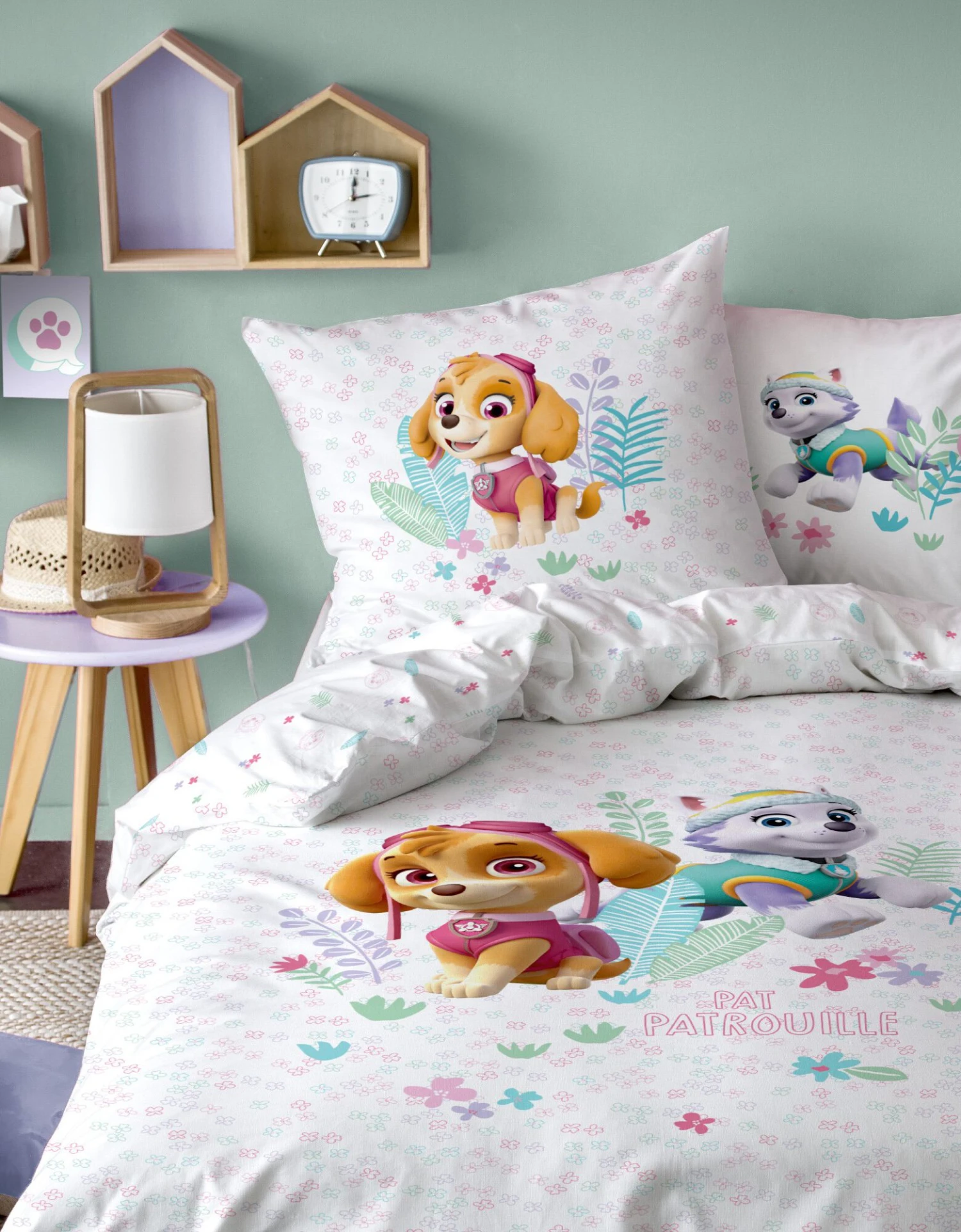 Parure De Lit Pat Patrouille - Coton 1 Parure De Lit Pat Patrouille - Coton